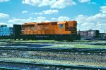 Ferrocarril Sonora Baja California Hi-Hood (Passenger Unit) GP40-2 #2112 (Being Delivered)